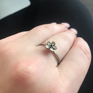 Pandora Darling Daisy Ring, Pink Enamel